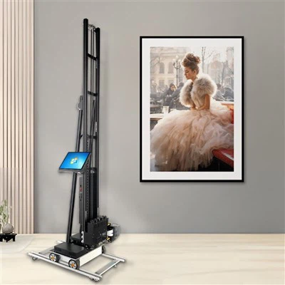 TPP1000 Intelligent lavt blækforbrug Holdbar vægmaleri printmaskine